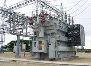 power auto-transformer / immersed / floor-standing / three-phase