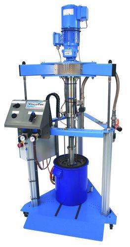 tub emptying system / for containers / for highly viscous products / drum