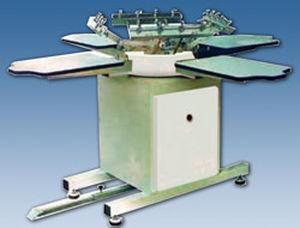 manual screen printing machine / for textiles