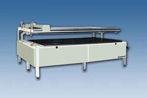 automatic screen printing machine / for the glass industry / for rigid materials