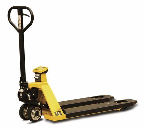 hand pallet truck / scale / with printer