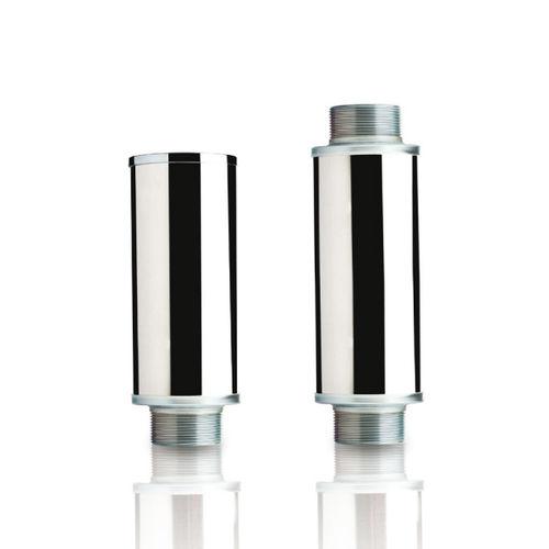 exhaust silencer / for valves / tubular