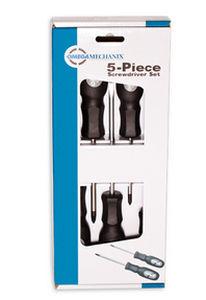 flat screwdriver / Phillips / chrome