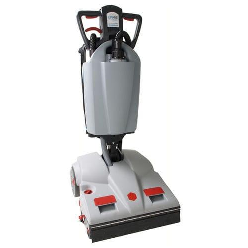 walk-behind scrubber-dryer / battery-powered / for carpets