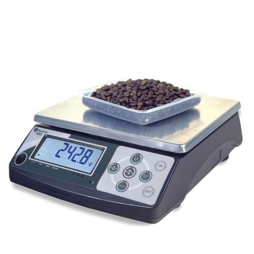 tabletop scales / with LCD display / stainless steel pan / piece counting function