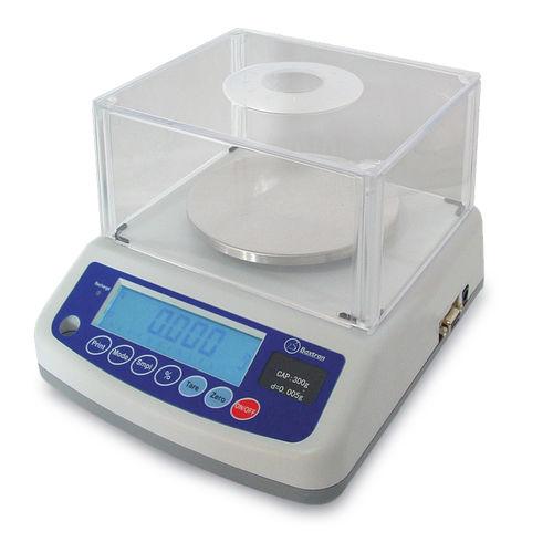 precision scales / with LCD display / stainless steel pan / industrial