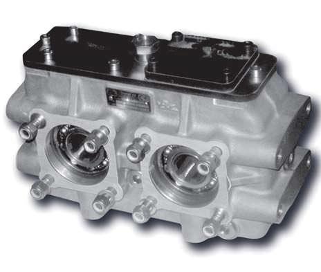 helical gear reducer / parallel shaft / for pumps