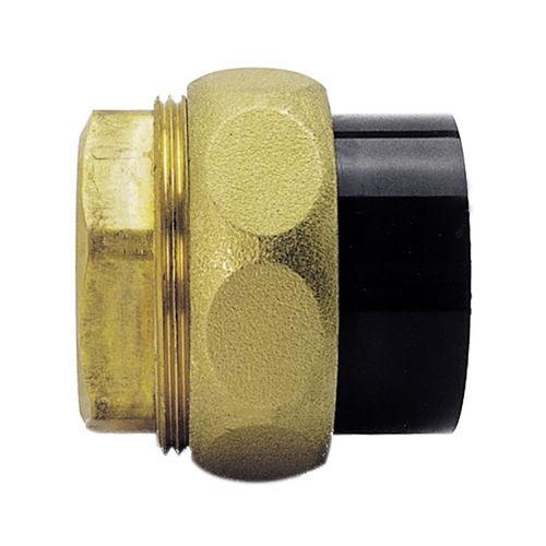 adapter union / threaded / brass / PVC