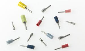 pin solderless terminal / tubular / insulated