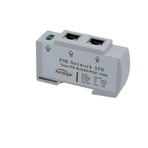 type 1 surge arrester / DIN rail / for power supplies / PoE