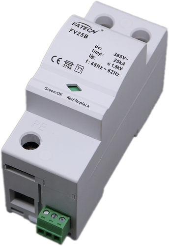 type 1 surge arrester / DIN rail / for power supplies / AC