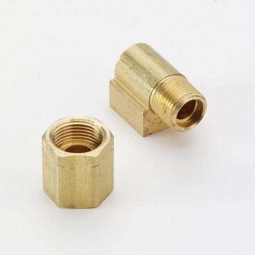 threaded fitting / 37° flare / brass