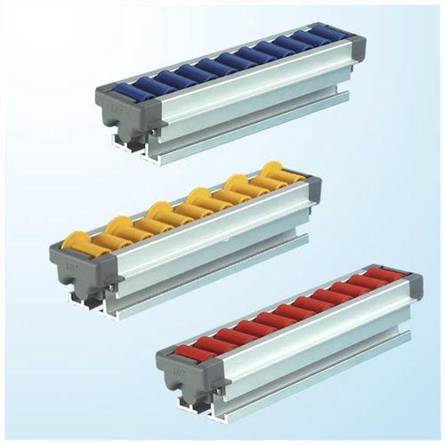 roller conveyor / long-distance / for heavy loads / horizontal