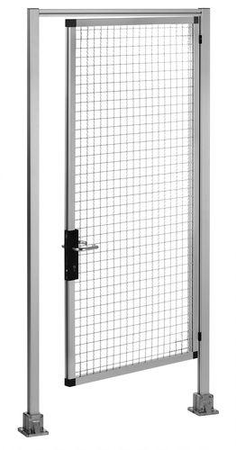 swing doors / industrial / aluminum / safety