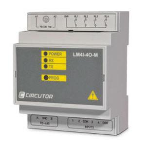 instrument transformer / current / DIN rail mount / for energy meters