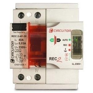 earth-leakage residual current circuit breaker / automatic / manual / molded case