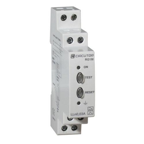 earth-leakage protection relay / DIN rail / adjustable / differential