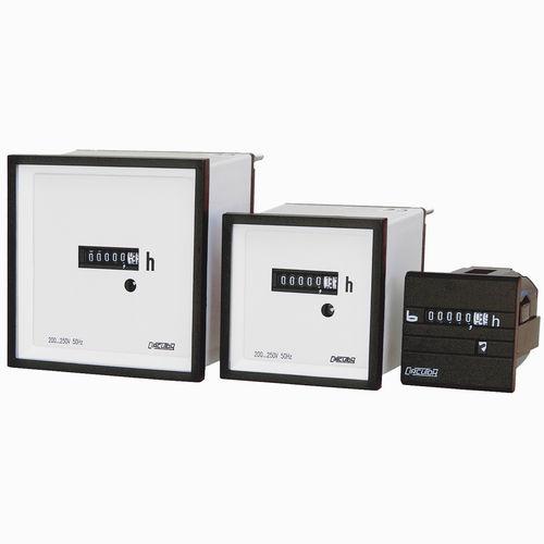 hour counter / analog / electromechanical / panel-mount