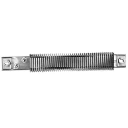 finned heating element / flat / ceramic