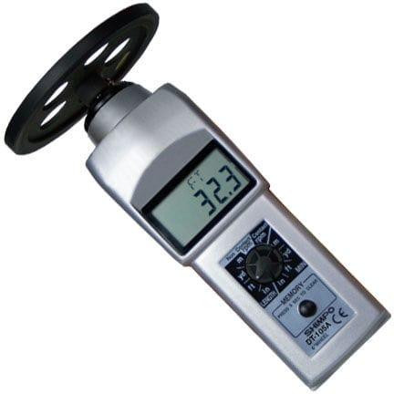 contact tachometer / digital / with LCD display / hand