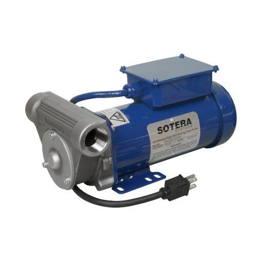 chemical pump / electric / rotary vane / self-priming