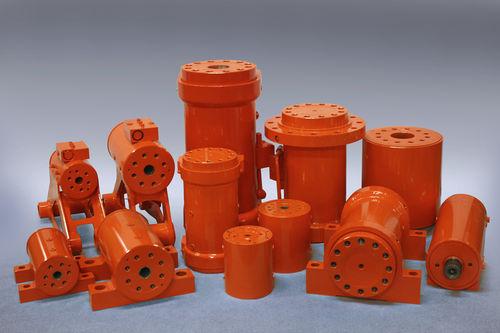 rotary cylinder / hydraulic / double-acting