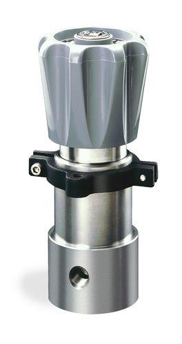 air pressure regulator / piston / single-stage / stainless steel