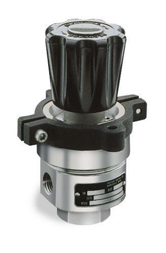 gas pressure regulator / membrane / single-stage / stainless steel