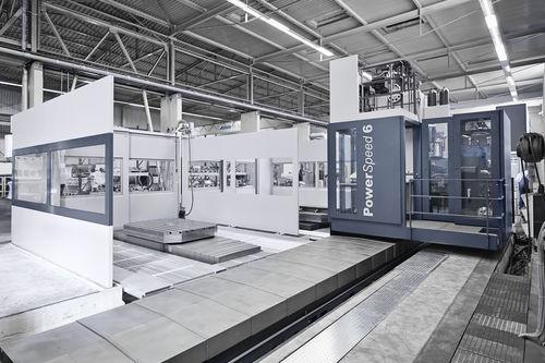 CNC boring milling machine / universal / traveling-column / large-chuck