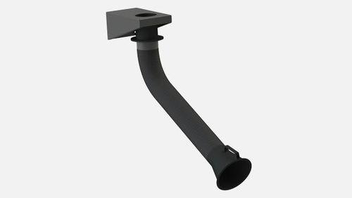 wall-mounted extraction arm / articulated / telescopic / flexible