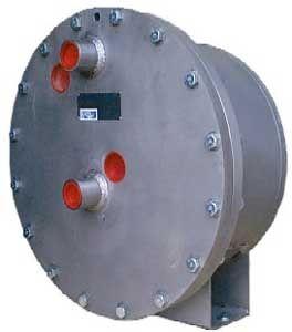 spiral heat exchanger / liquid/liquid