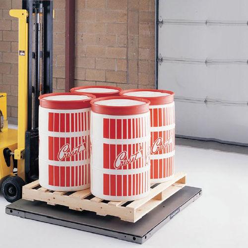 floor scales / with separate indicator / for harsh environments / stainless steel