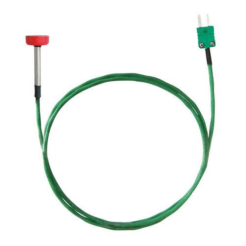 type K thermocouple temperature probe / with thermocouple output / with magnetic strip