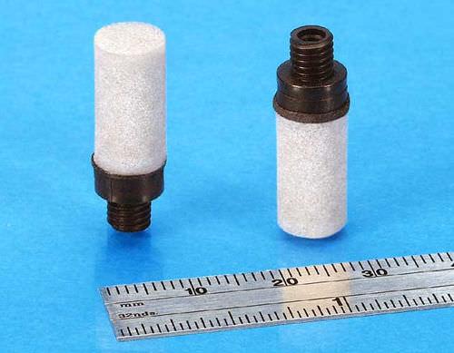 exhaust silencer / for air ducts / plastic