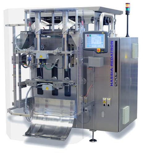 VFFS bagging machine / automatic / for food / 3-side sealed