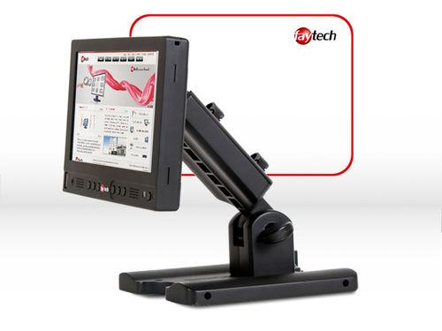 LCD/TFT monitor / with touchscreen / 1024 x 768 / wall-mount