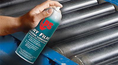 dry lubricant spray / multi-use / non-flammable / silicone