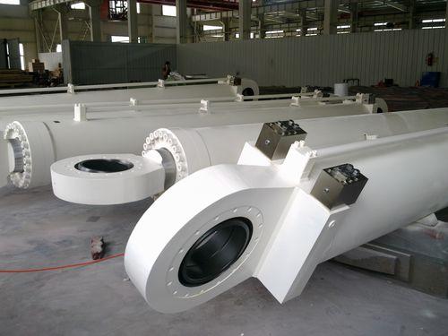 hydraulic cylinder / telescopic / double-acting