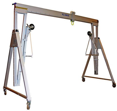 aluminum gantry crane / mobile / for workshops