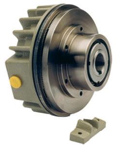 toothed clutch / pneumatic / spring / with bearings