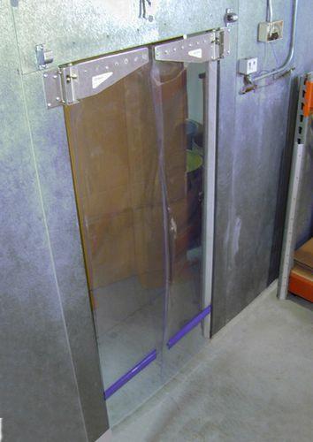 swing doors / for cold storage / indoor / high-resistance