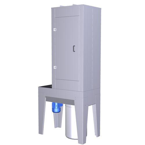 bag dust collector / mechanical shaker cleaning / industrial / for wood dust