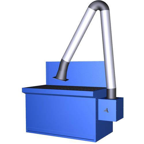 welding downdraft table / for dust removal / compact