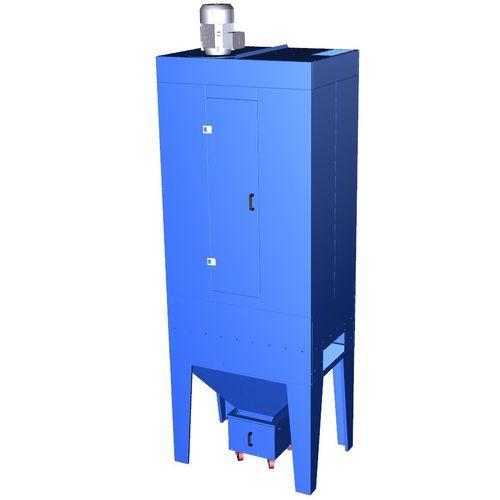 bag dust collector / mechanical shaker cleaning / industrial