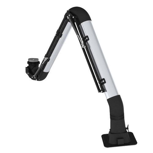 fixed extraction arm / rigid / for welding fumes