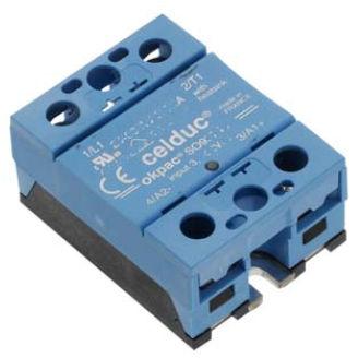 power solid state relay / panel-mount / single-phase