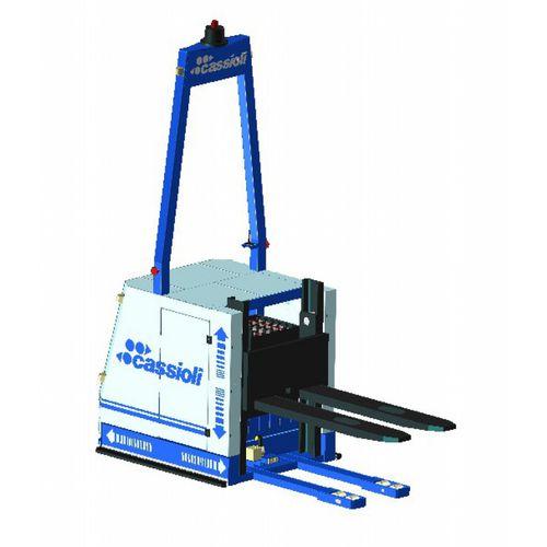 electric forklift / AGV / for warehouses / loading