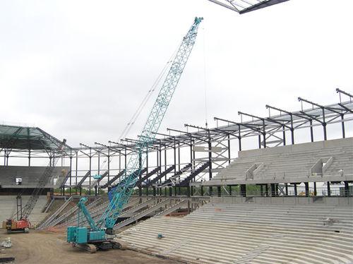 crawler crane / lattice / boom / construction