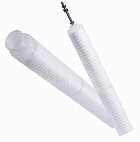 fine filter cartridge / polypropylene / pleated / high-flow
