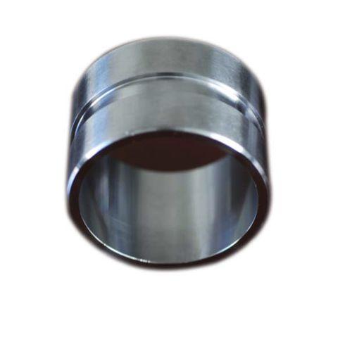 grooved fitting / straight / stainless steel